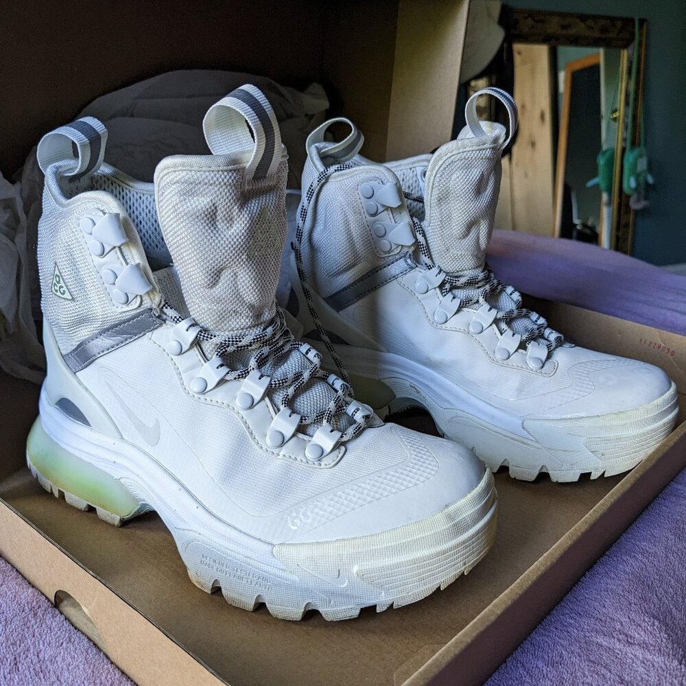 Women Size 5 - Nike ACG Zoom Gaiadome GORE-TEX White EU Size 35.5 Men Size 3.5